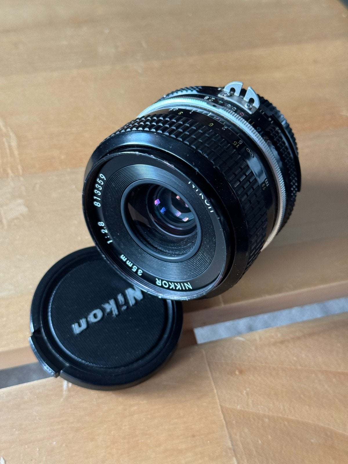 Nikon Nikkor 35mm f/2.8 AI-S Lens, Gebruikt, Nikon, Nikon F-mount, Handmatige focus