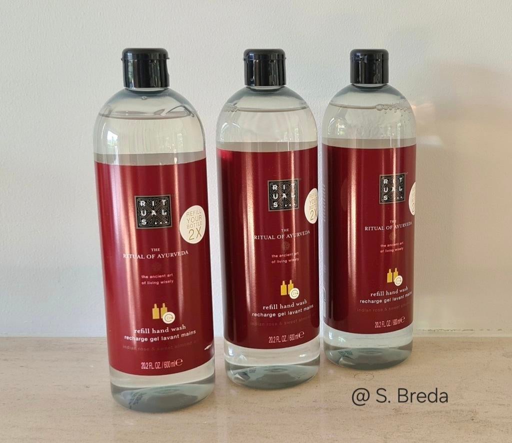 Rituals 600 ml Navulling Handzeep | Ayurveda | Refill, Sieraden, Tassen en Uiterlijk, Uiterlijk | Lichaamsverzorging, Ophalen