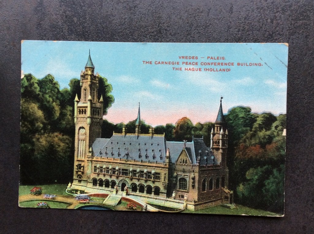 ‘s-Gravenhage, Vredespaleis, Verzamelen, Ophalen of Verzenden, 1920 tot 1940, Ongelopen, Zuid-Holland