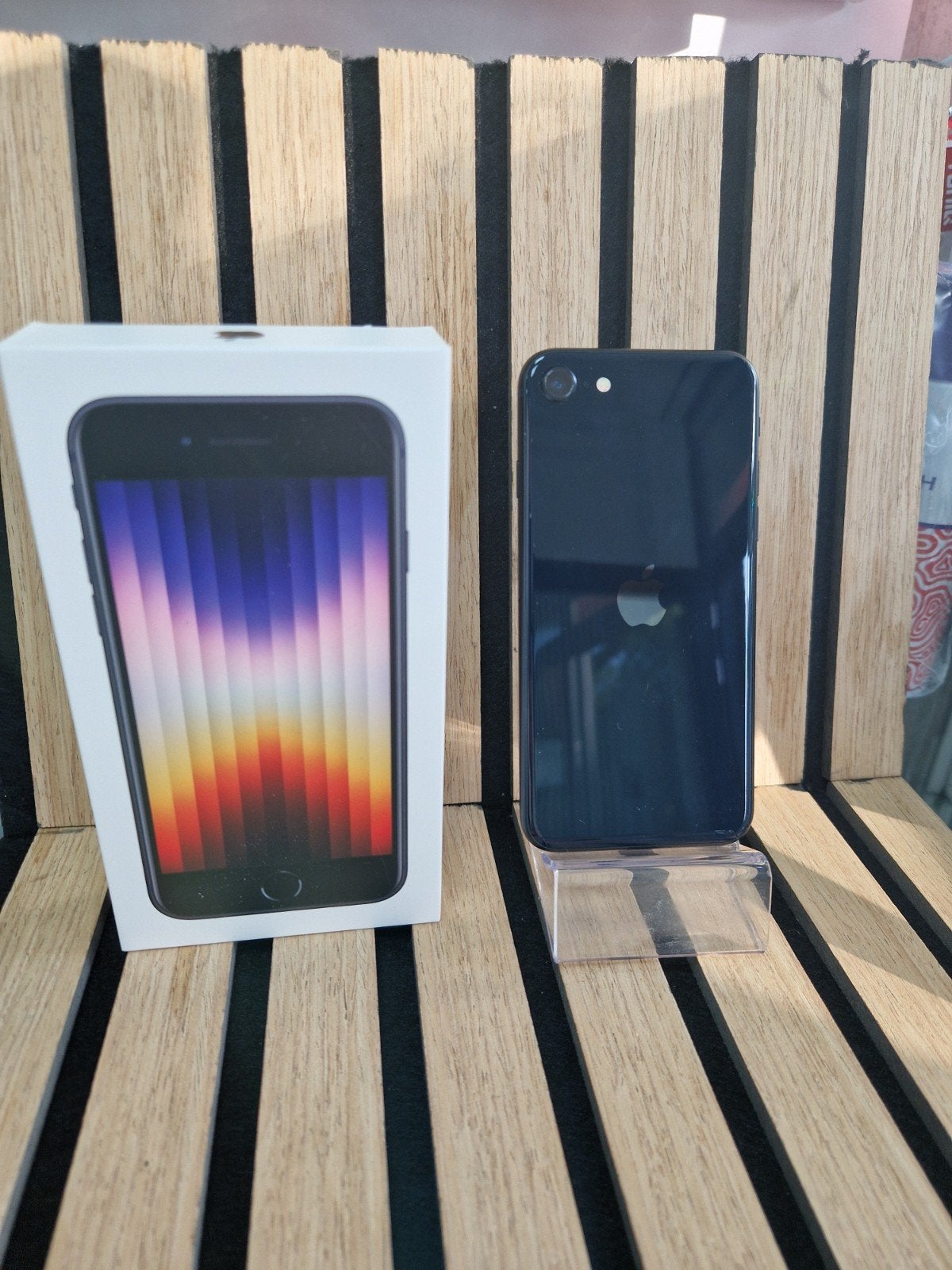 iPhone SE 2022 128GB met garantie, Telecommunicatie, Mobiele telefoons | Apple iPhone, 128 GB, Ophalen of Verzenden, Zo goed als nieuw