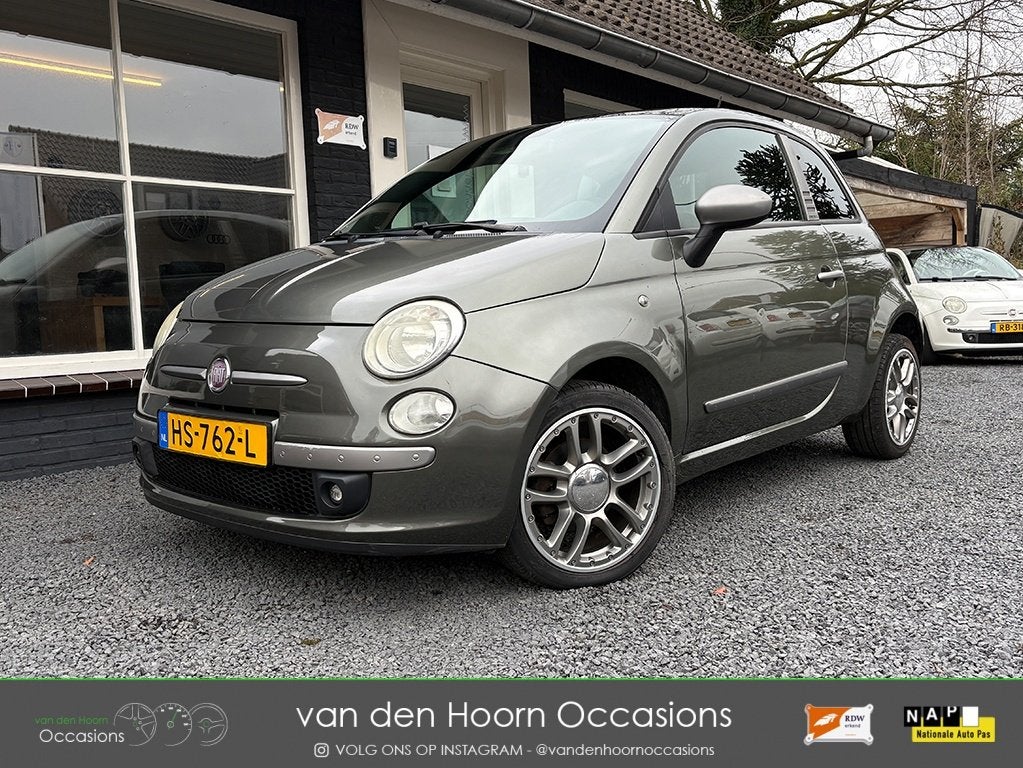 Fiat 500 1.4 ByDiesel AIRCO | NW APK | NAP | PANODAK | EL RA, Voorwielaandrijving, Euro 5, 101 pk, Gebruikt