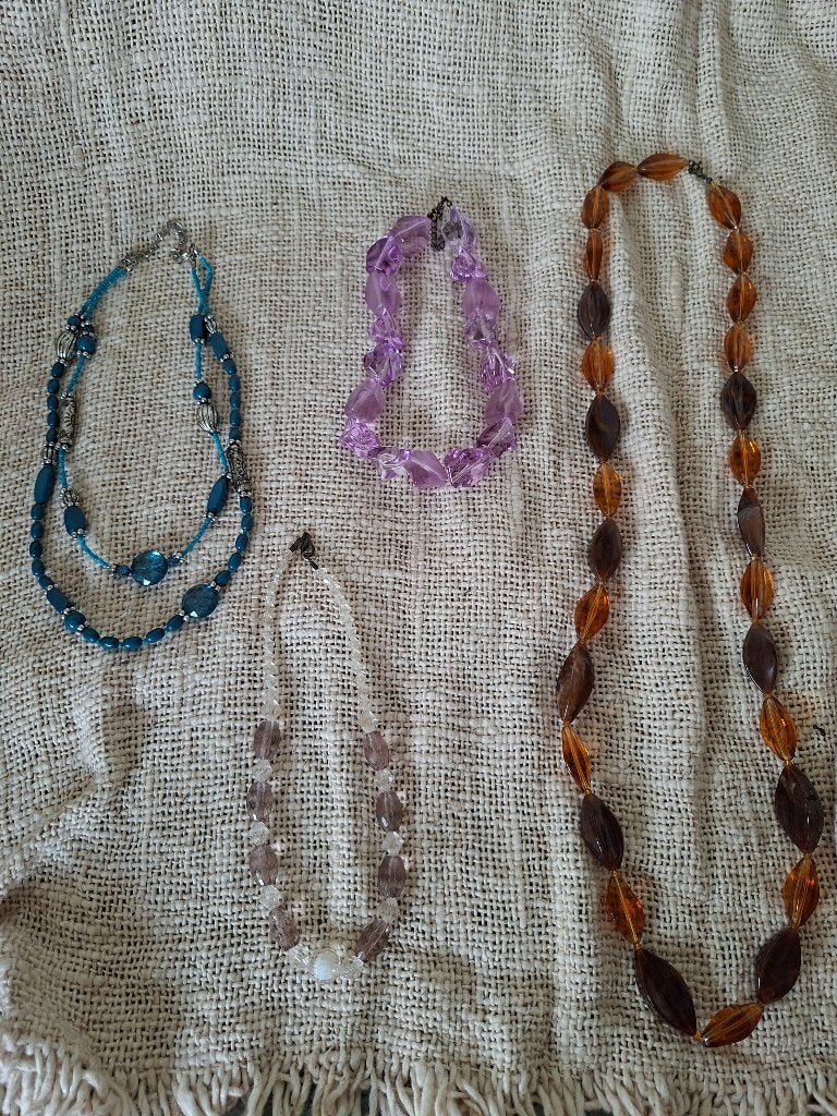 Diverse kettingen, Ophalen of Verzenden, Gebruikt, Overige kleuren, Overige materialen