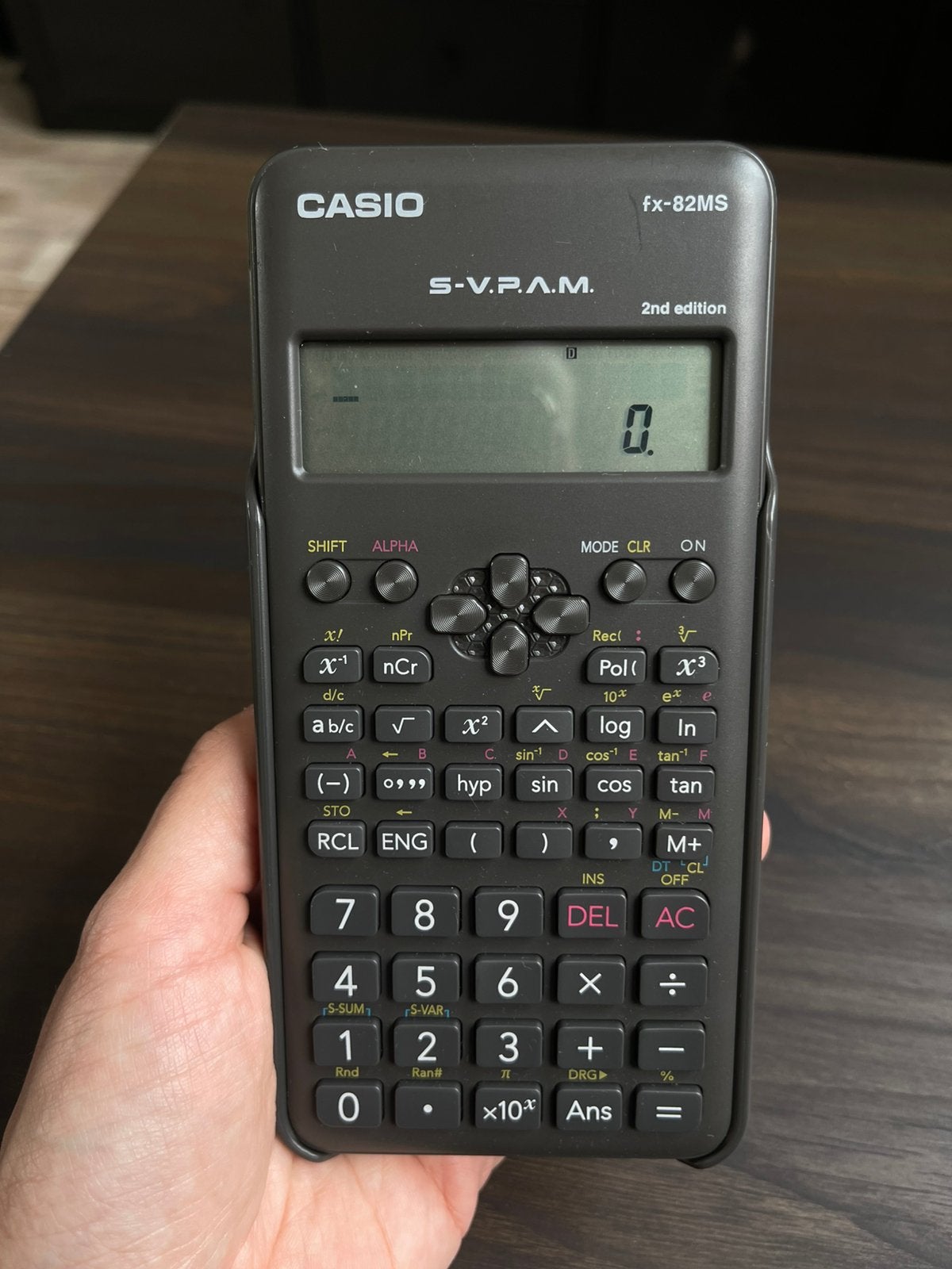 Casio fx-82MS rekenmachine, Ophalen of Verzenden, Zo goed als nieuw