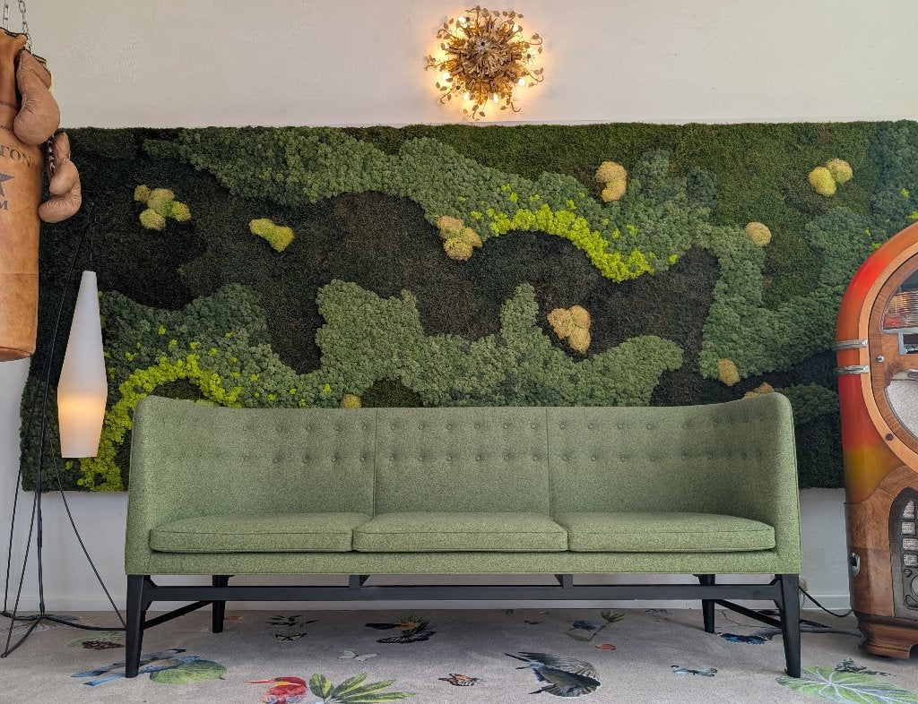 Mayor Sofa - Arne Jacobsen & Flemming Lassen | &Tradition, Hout, Scandinavisch design, Minder dan 75 cm, Rechte bank