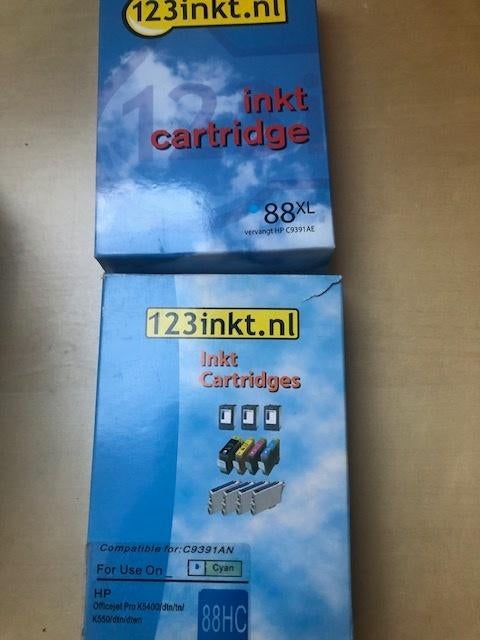 HP88 cartridges, Ophalen of Verzenden, Nieuw, Cartridge, 123inkt.nl