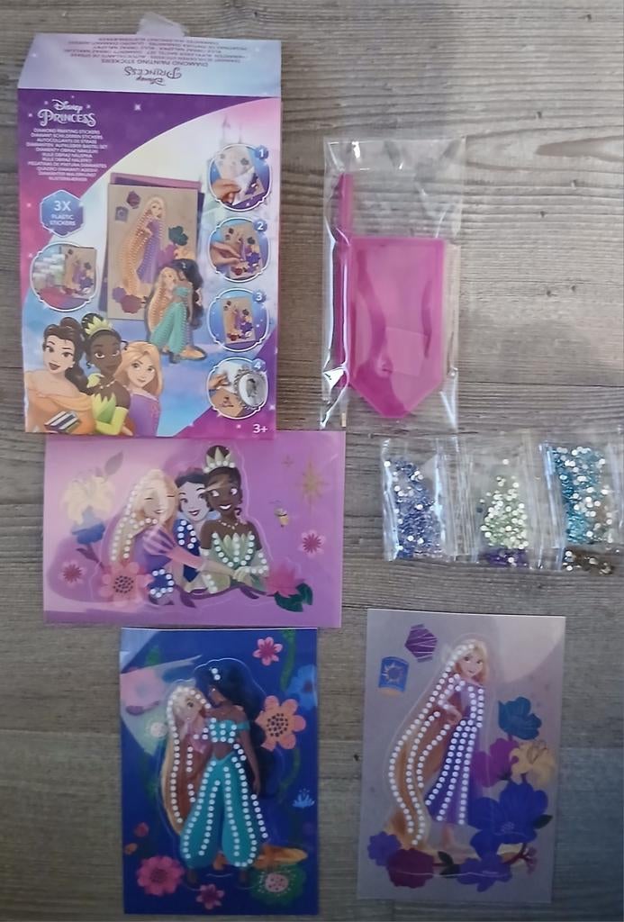 Diamond painting stickers princess, Ophalen of Verzenden, Nieuw