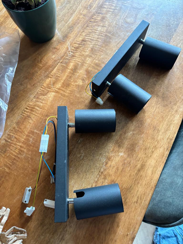 Philips Kosipo LED Opbouwspots - Set van 2, Ophalen, Metaal of Aluminium, Nieuw, Led