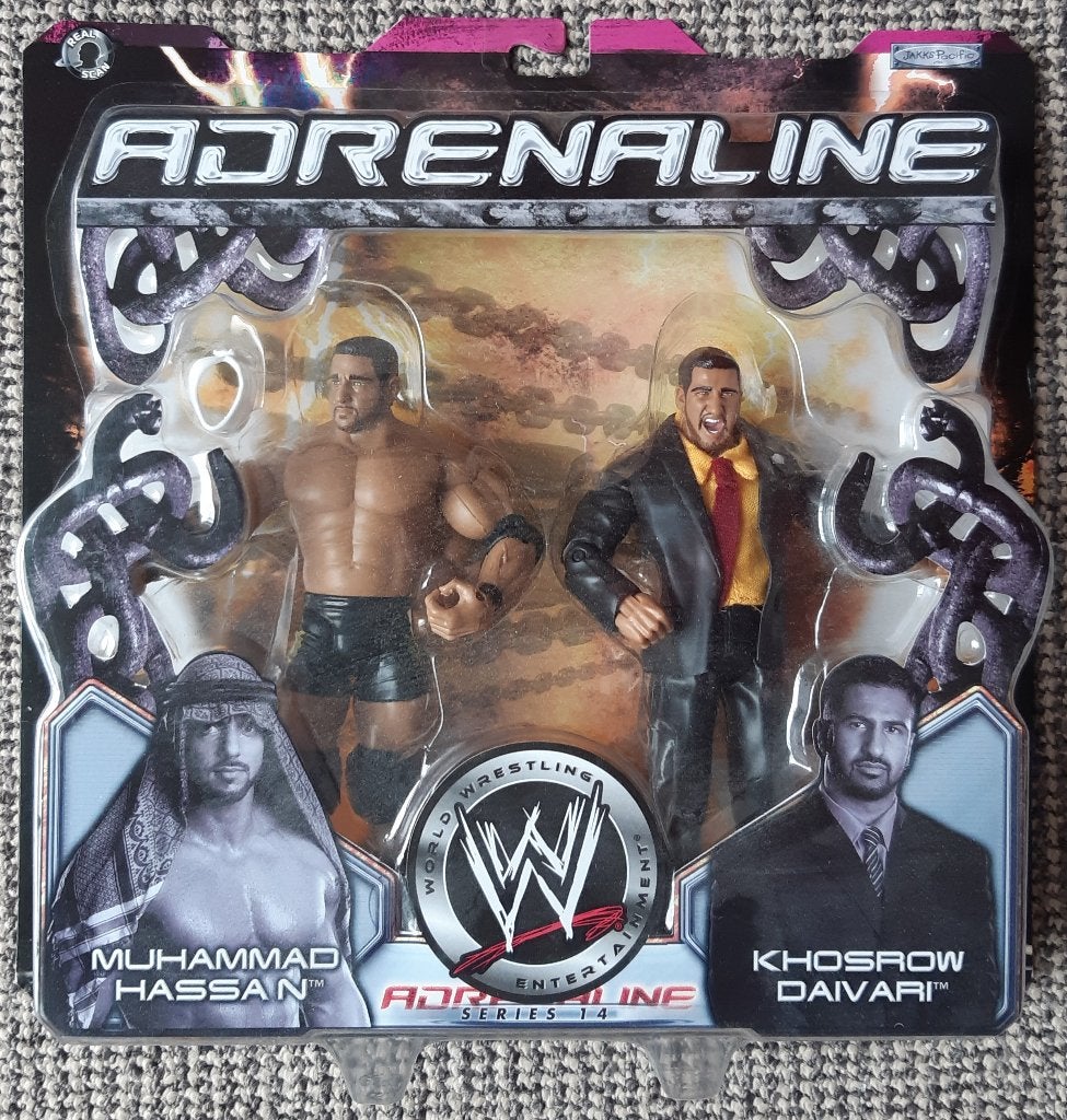 WWE Adrenaline 14 Muhammad Hassan, Verzamelen, Ophalen of Verzenden, Nieuw