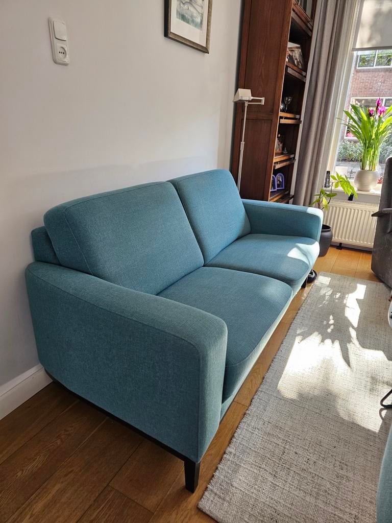 Aqua bank (200x90 cm) met bijpassende stoel, nette staat, Ophalen, Tweepersoons, 75 tot 100 cm, Zo goed als nieuw