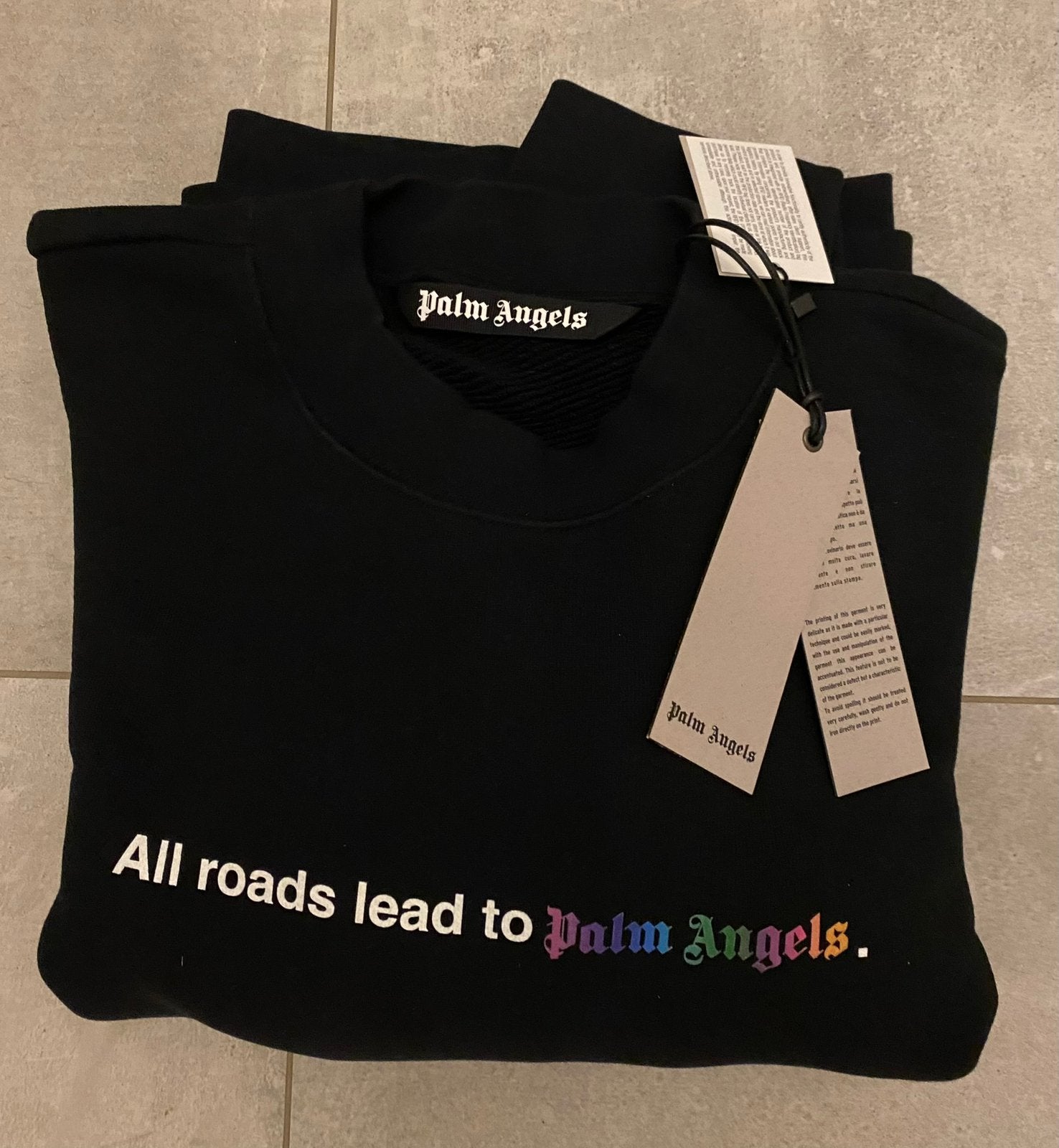 Palm Angels trui oversized (NIEUW), Ophalen of Verzenden, Nieuw, Maat 56/58 (XL), Zwart
