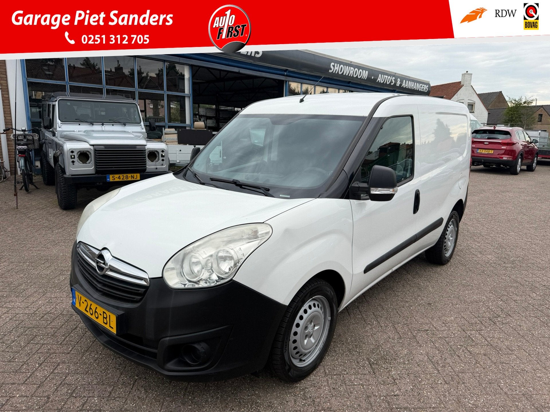 Opel Combo 1.3 CDTi L1H1 Edition I Airco I Elec. ramen I NL-, Auto's, Voorwielaandrijving, Stof, Gebruikt, Wit