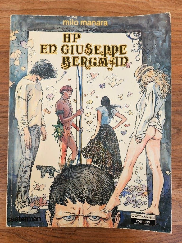 Milo Manara, HP en Guiseppe Bergman, Boeken, Gelezen, Eén stripboek, Ophalen of Verzenden, Milo Manara