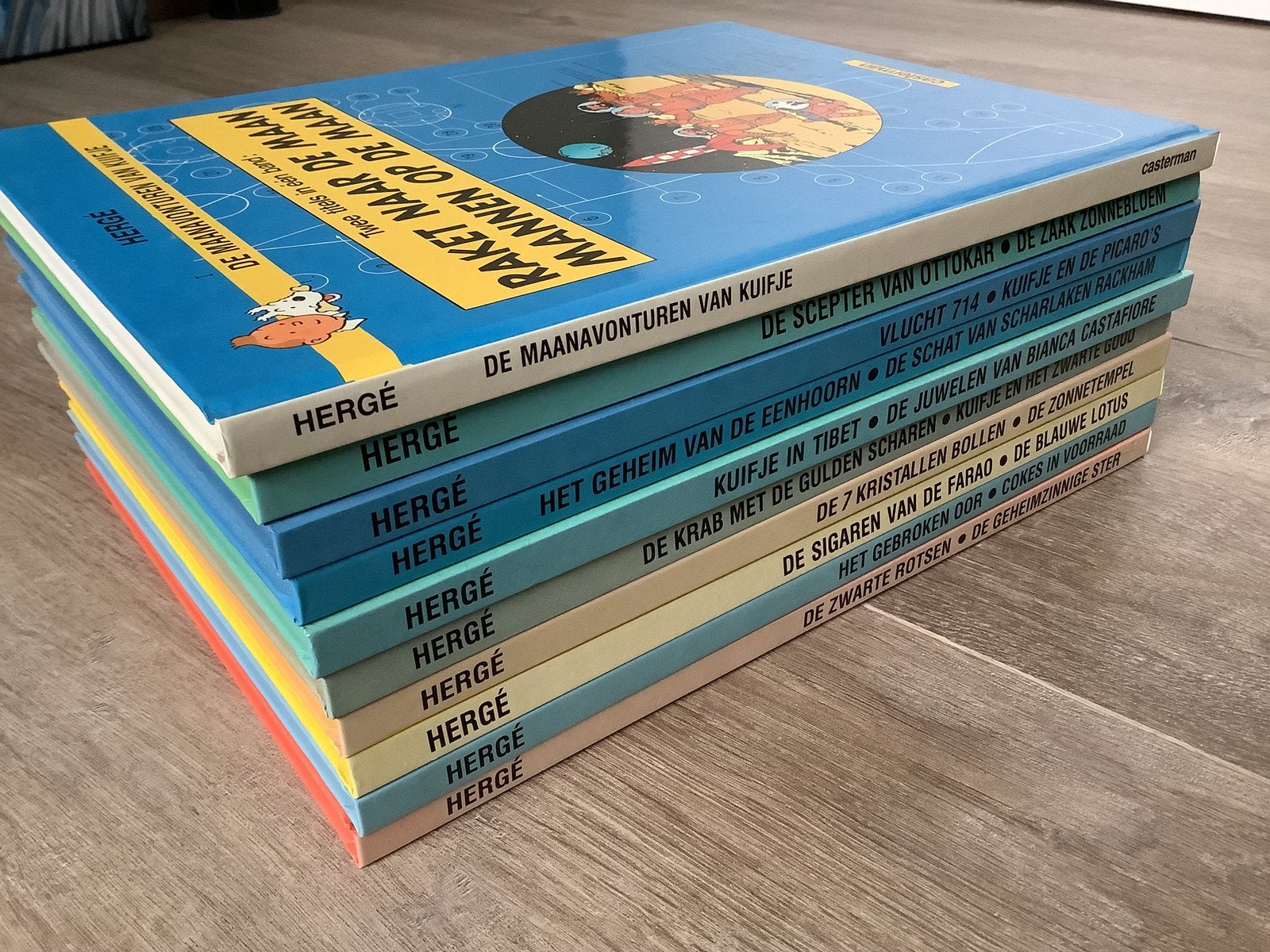 Kuifje dubbelalbums, Boeken, Stripboeken, Meerdere stripboeken, Ophalen of Verzenden, Zo goed als nieuw