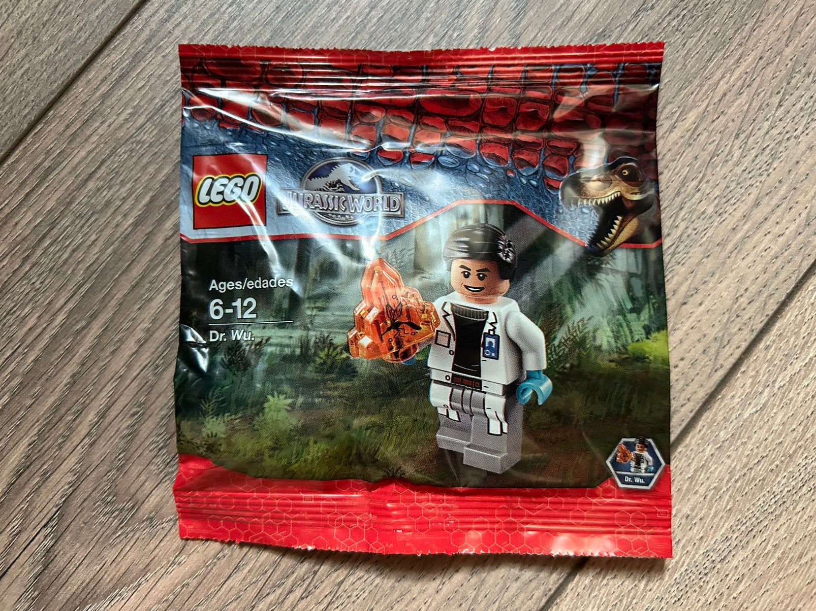 LEGO Jurassic World 🦖 Dr. Wu polybag 5000193818 - NIEUW!, Jurassic World, Lego, Nieuw, Ophalen of Verzenden