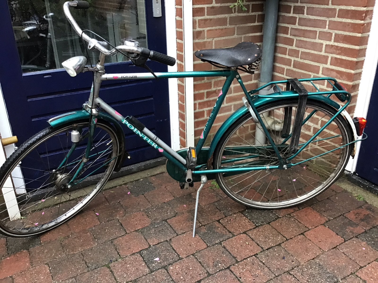 Pointer Fortuna herenfiets Gebruikt, Fietsen en Brommers, Terugtraprem, Gebruikt, 57 tot 61 cm, Ophalen
