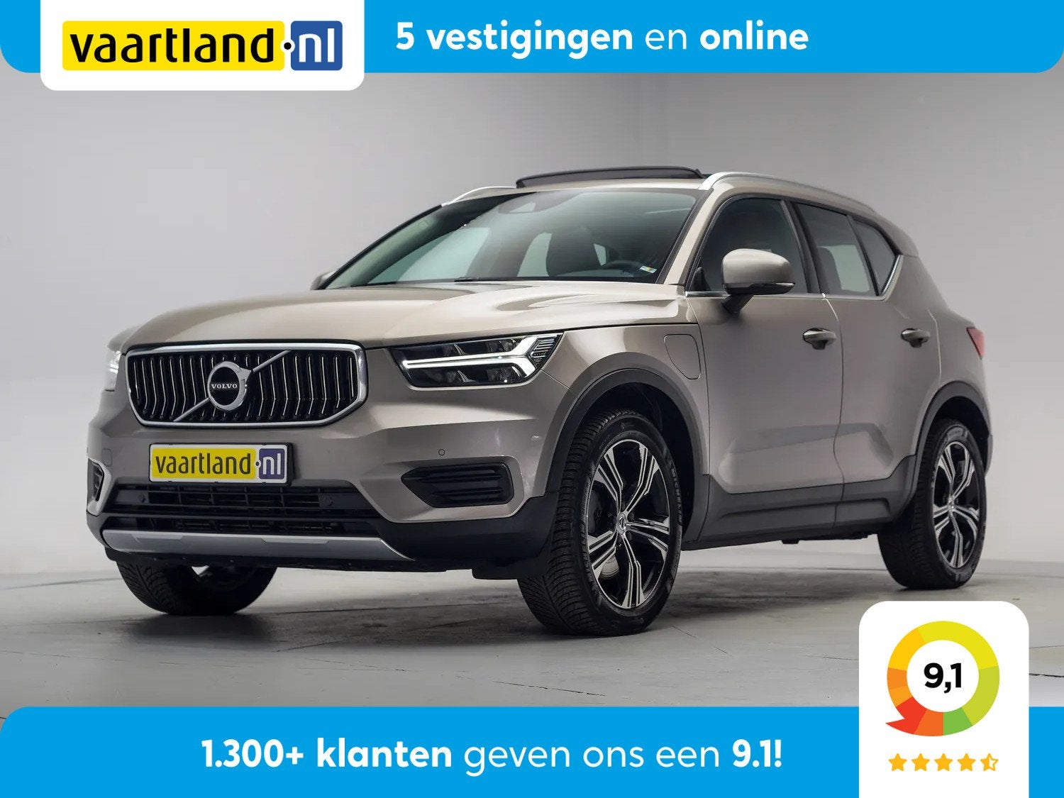 Volvo XC40 T4 Recharge Inscription Expression Aut. [ Panoram, Auto's, Volvo, Bedrijf, Te koop, XC40, ABS, Achteruitrijcamera, Airbags