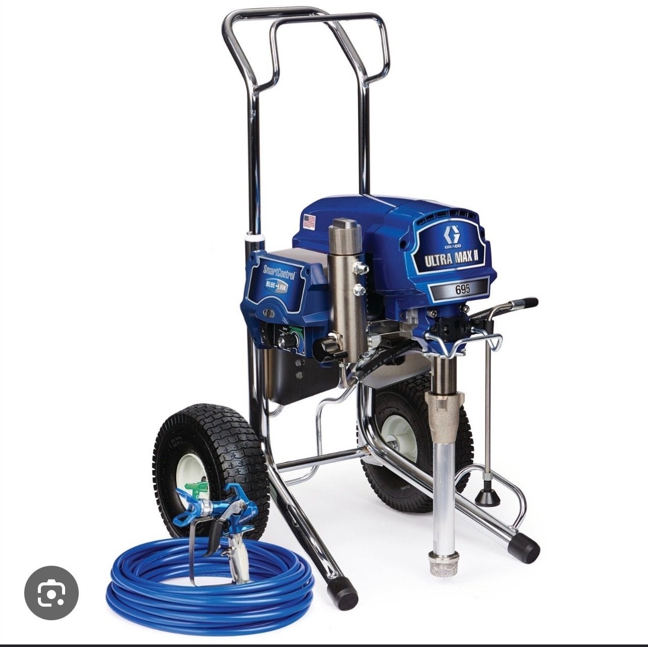 Graco Ultra Max 2 695 verfpomp met accessoires, Ophalen, Gebruikt, Verfspuit of Verfpomp