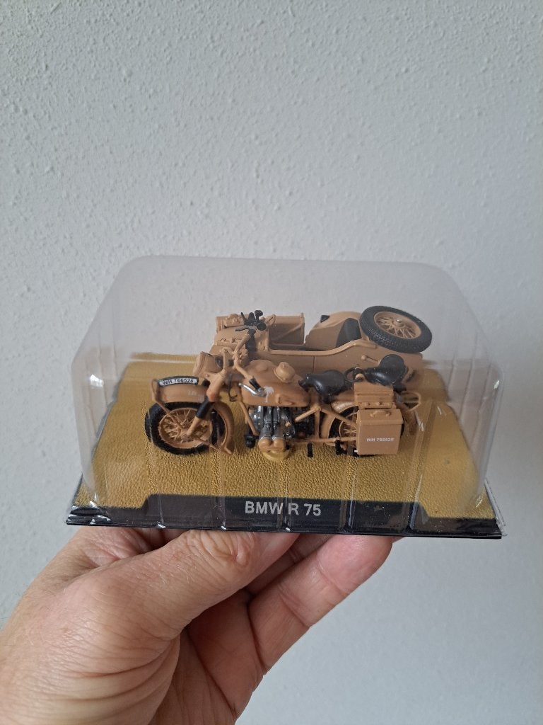 BMW R75 Motor met Zijspan 1:24 Atlas, Ophalen of Verzenden, Nieuw, Motor, Overige merken