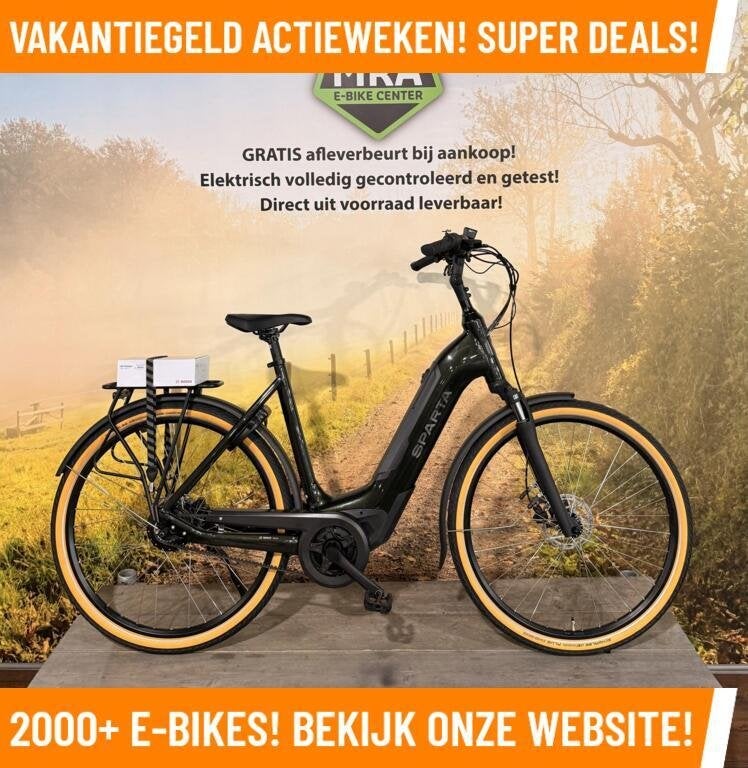 Sparta C-Grid Ultra Elektrische fiets met BOSCH BES 3 motor, Fietsen en Brommers, Elektrische fietsen, Sparta, Nieuw, 50 km per accu of meer
