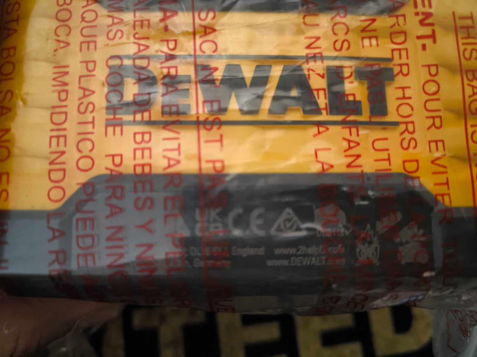 4x DeWalt DCB548 XR 18V/54V 12.0Ah accu, Ophalen, Nieuw