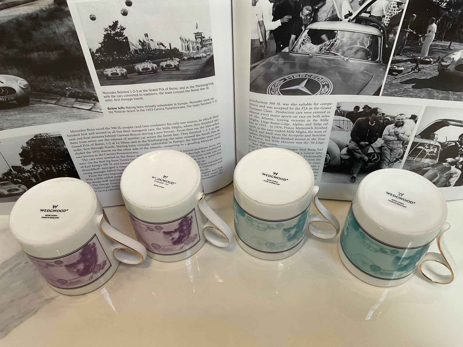 Mercedes Benz mokken van Wedgwood 1990, Ophalen of Verzenden, Zo goed als nieuw, Overige typen