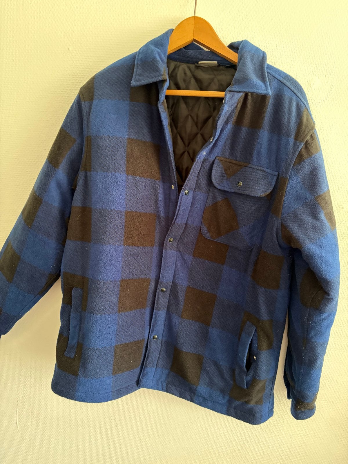 Parkside geruite jas - Blauw/Zwart UNISEX, Ophalen of Verzenden, Zo goed als nieuw, Maat 48/50 (M), Blauw