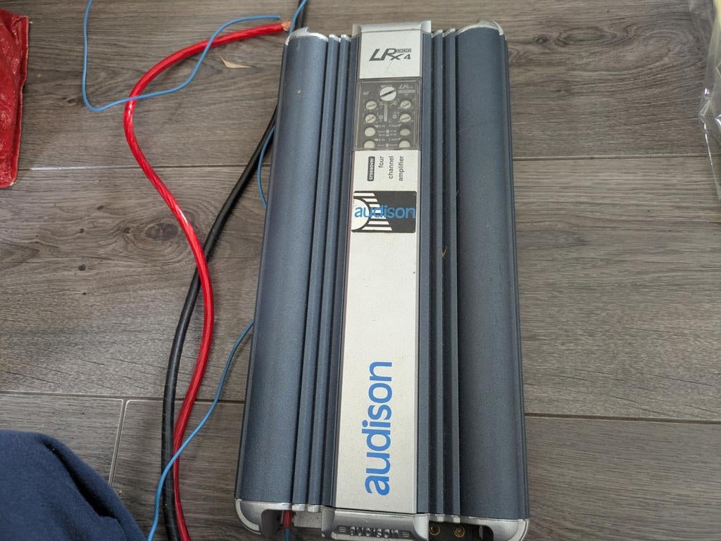 Audison LRX 4.300 4-kanaals versterker, Ophalen, Gebruikt