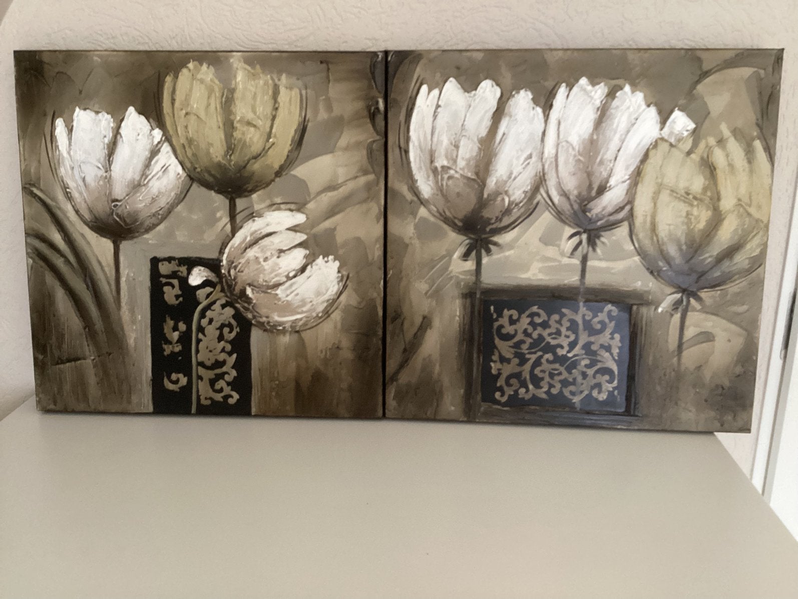 2 Wand panelen, Ophalen, Zo goed als nieuw
