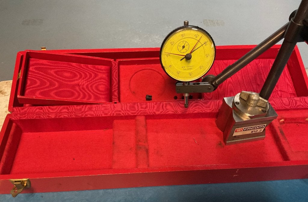 Micrometer / magnetisch statief, Ophalen of Verzenden, Zo goed als nieuw, Afstand