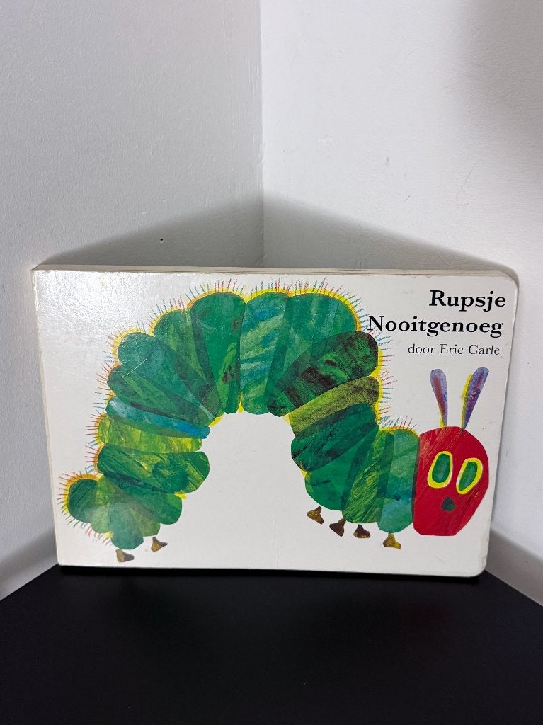 Rupsje Nooitgenoeg | Prentenboek Klassieker | Eric Carle, Ophalen of Verzenden, Gelezen, Eric Carle, Prentenboek