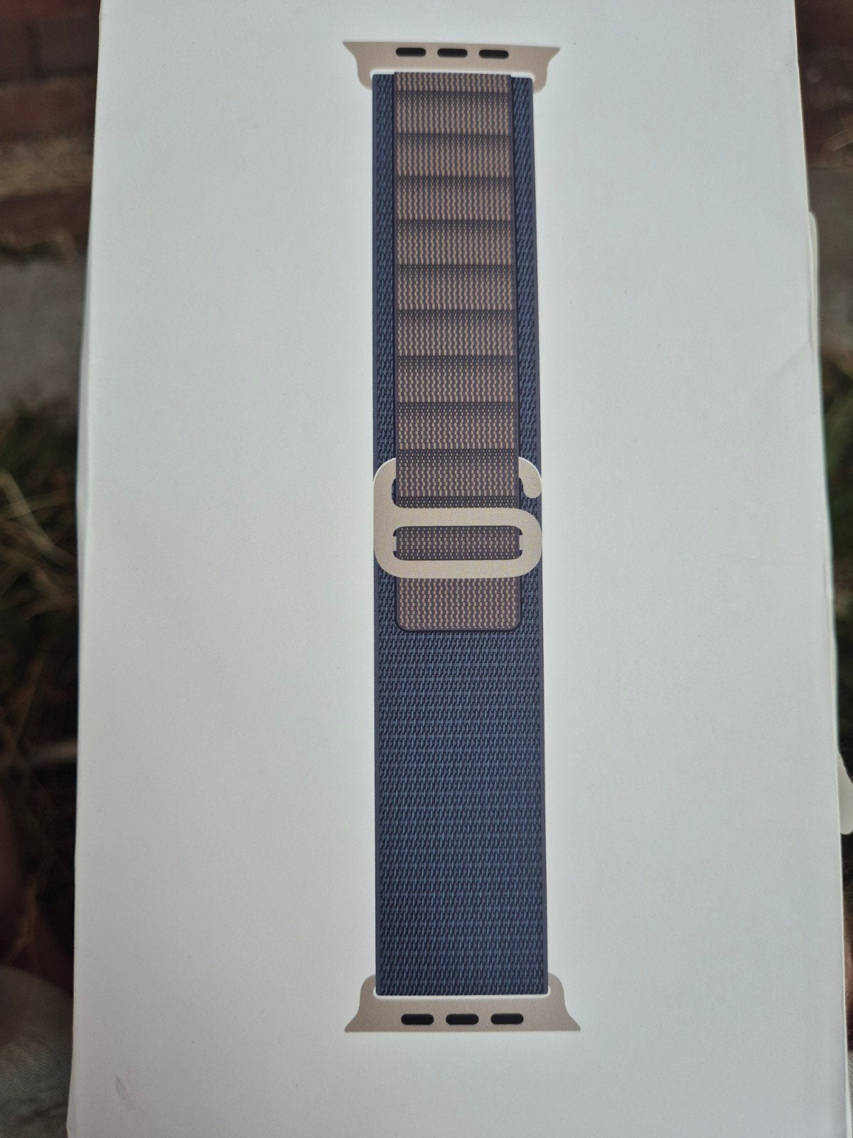 Apple Watch Alpine Loop 49mm S - Nieuw in doos, Sieraden, Tassen en Uiterlijk, Smartwatches, Ophalen of Verzenden, Nieuw, Blauw