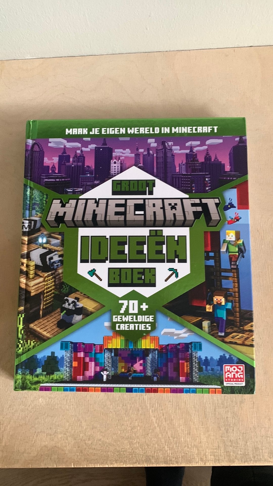Minecraft Ideeën Boek, Ophalen of Verzenden, Zo goed als nieuw