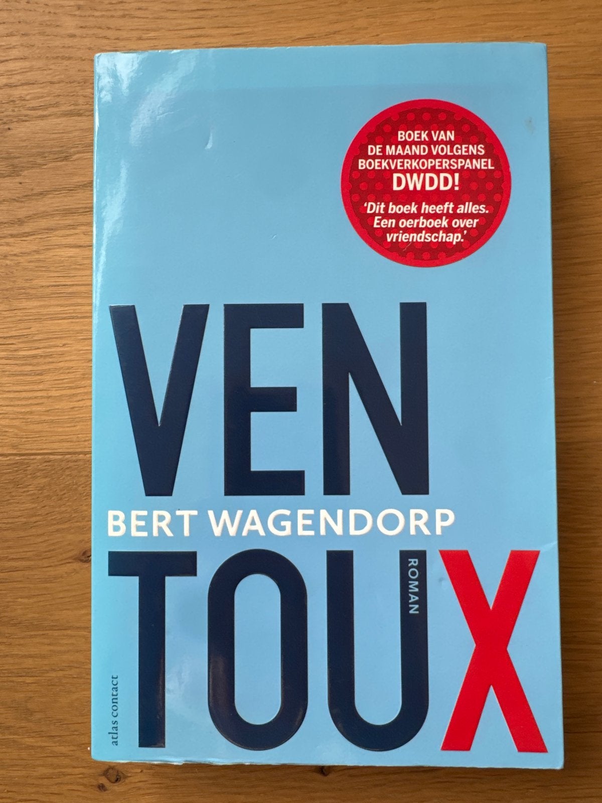 Ventoux - Bert Wagendorp (Roman), Ophalen of Verzenden, Zo goed als nieuw