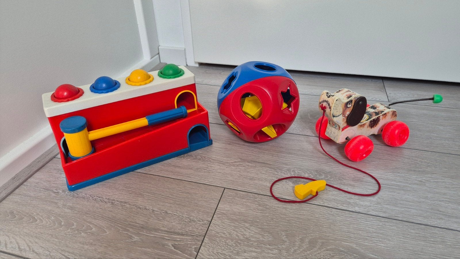Vintage babyspeelgoed, Ophalen of Verzenden, Gebruikt, Overige typen