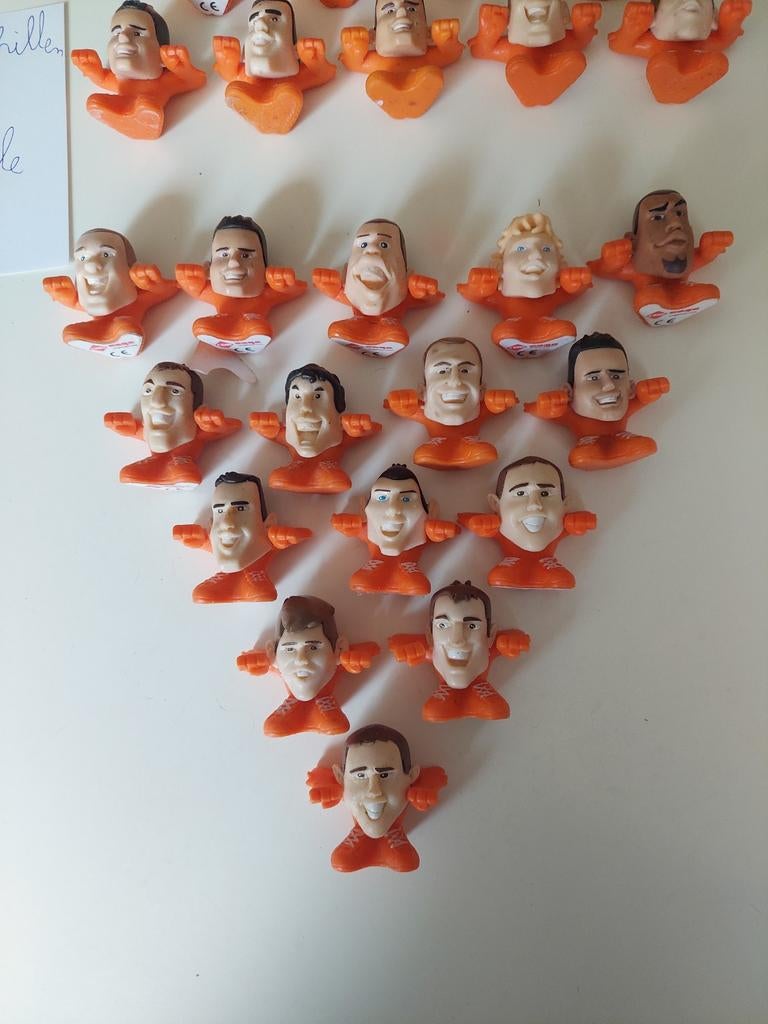 C1000 Voetbal Poppetjes EK 2012 - 31 stuks, Verzamelen, Sportartikelen en Voetbal, Ophalen of Verzenden