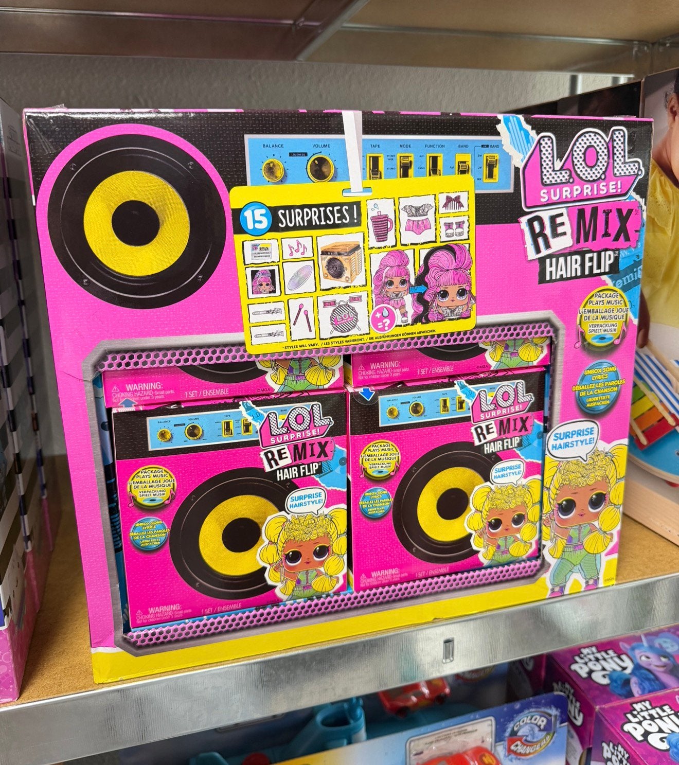 L.O.L. Surprise! Remix Hairflip Tots Serie A - Minipop LOL, Overige typen, Nieuw, Ophalen of Verzenden, H