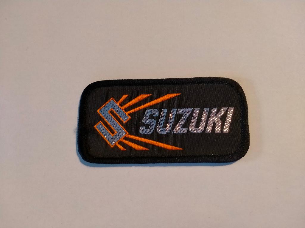 Suzuki motor cycles motoren vintage patch embleem logo, Ophalen of Verzenden, Nieuw, Auto's