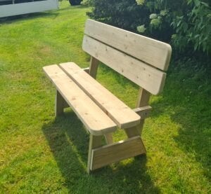 geïmpregneerd tuinbankje van 2.5 tot 5 personen, Ophalen, Nieuw, Hout