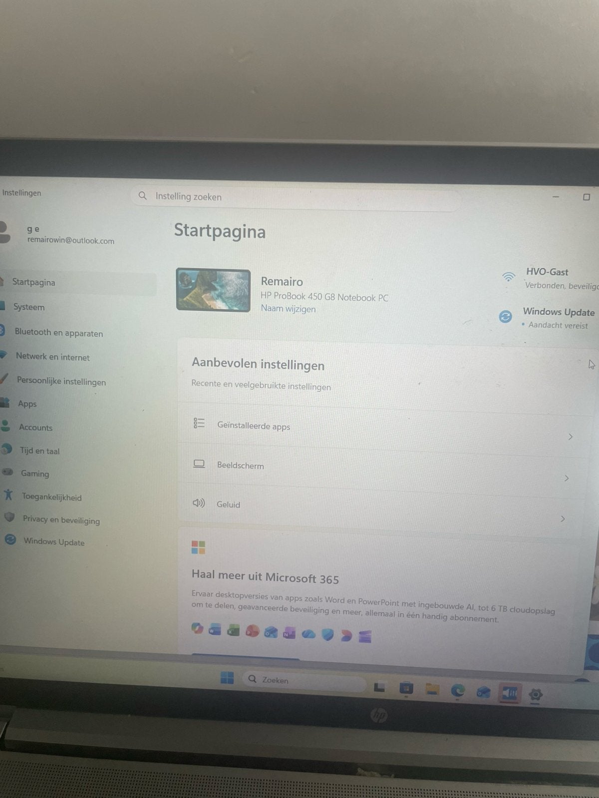 HP Probook 450 G8 Notebook PC, Computers en Software, Windows Laptops, Ophalen of Verzenden, Zo goed als nieuw, 15 inch, 2 tot 3 Ghz