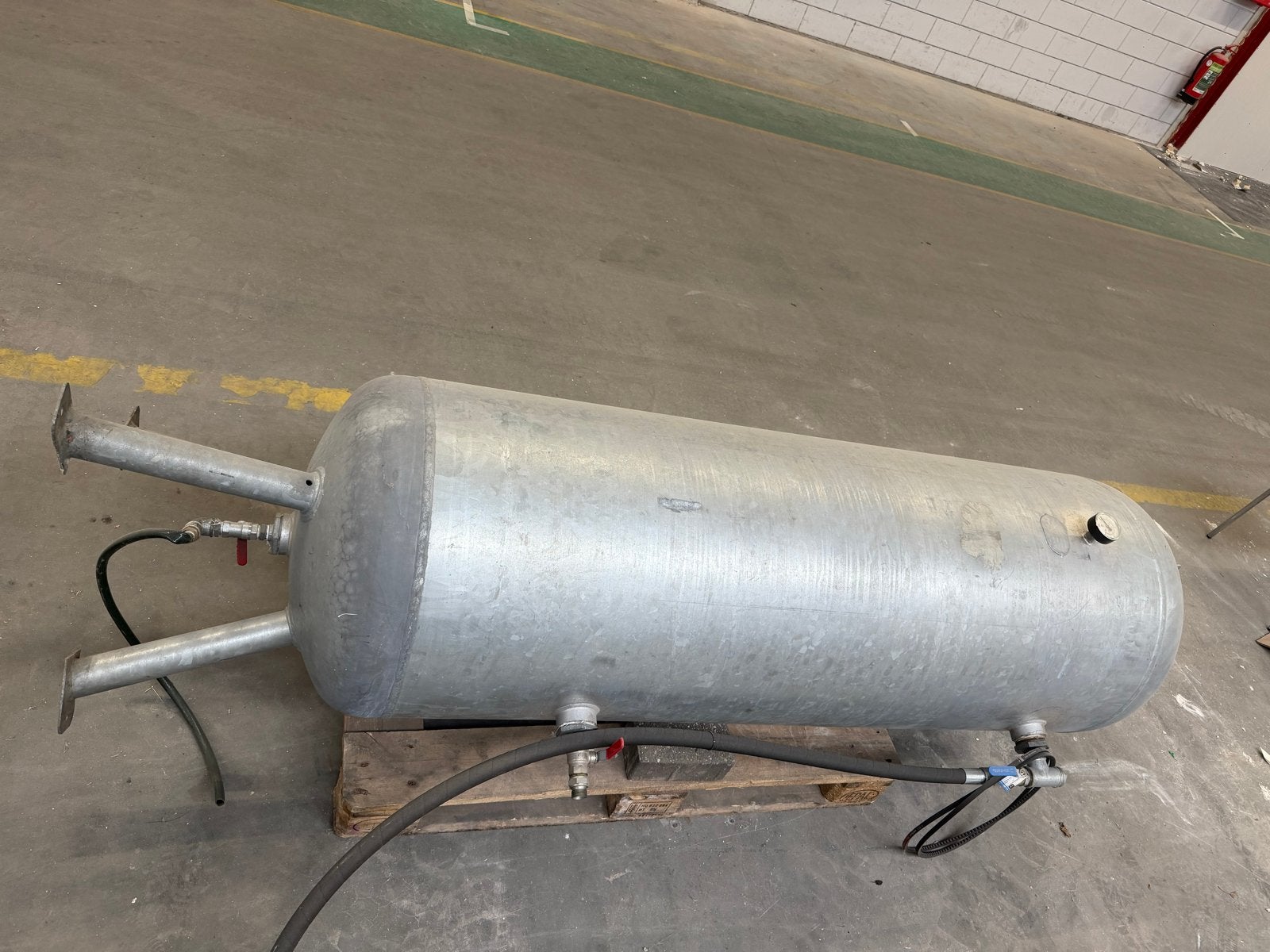 Perslucht Drukvat, 100 liter of meer, Ophalen of Verzenden, Gebruikt, 10 bar of meer