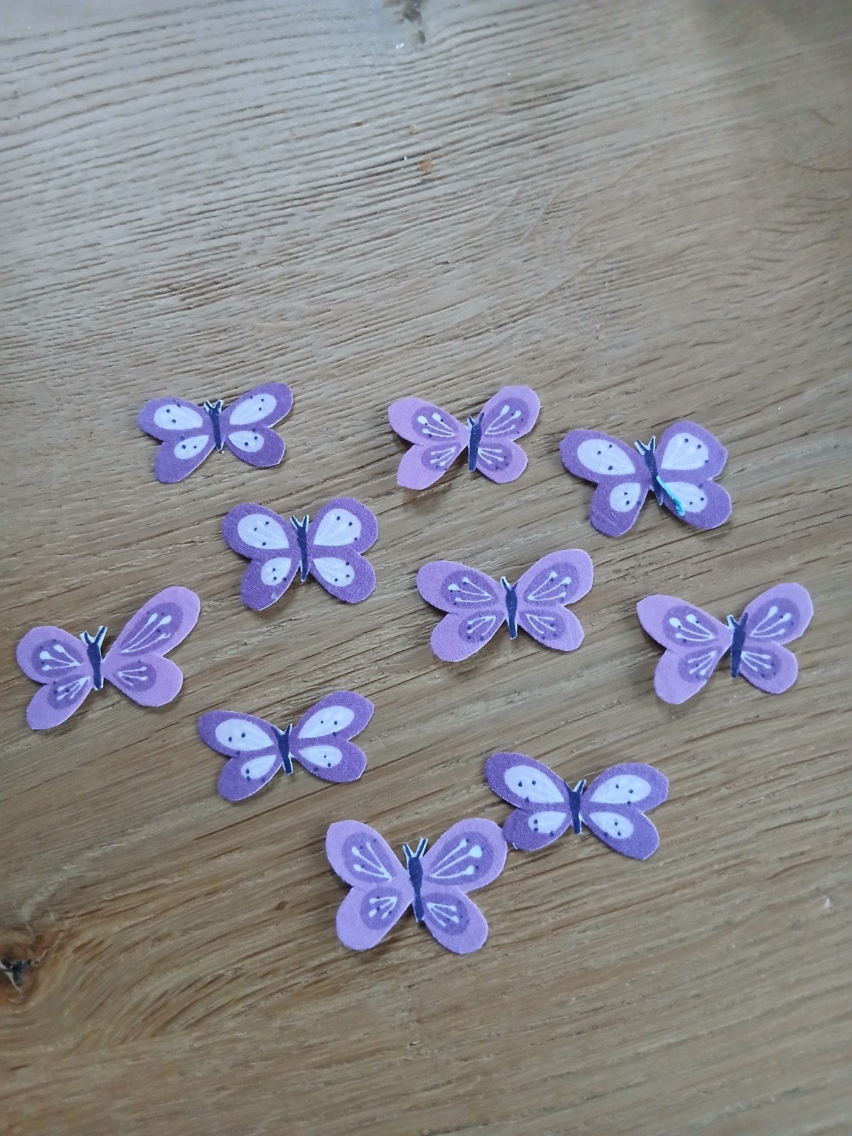 set paarse vlinders, Hobby en Vrije tijd, Kaarten | Zelf maken, Ophalen of Verzenden, Nieuw, Overige thema's