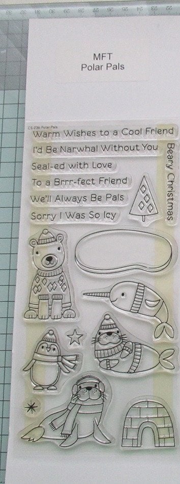 MFT - Polar Pals, Ophalen of Verzenden, Nieuw, Clearstamp