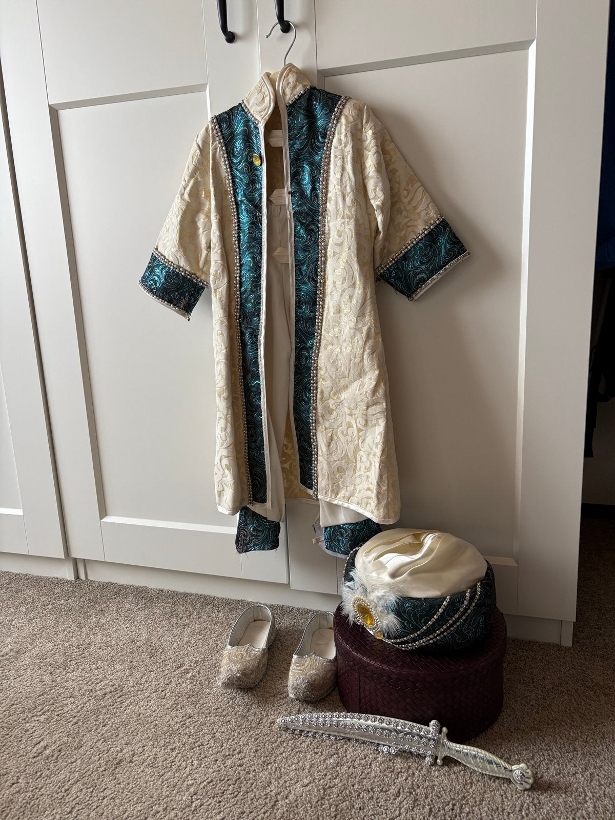 Ottomaanse Sultan Pak voor Besnijdenisfeest. 4-5 jaar, Ophalen of Verzenden, Gebruikt, Jongen, Setje