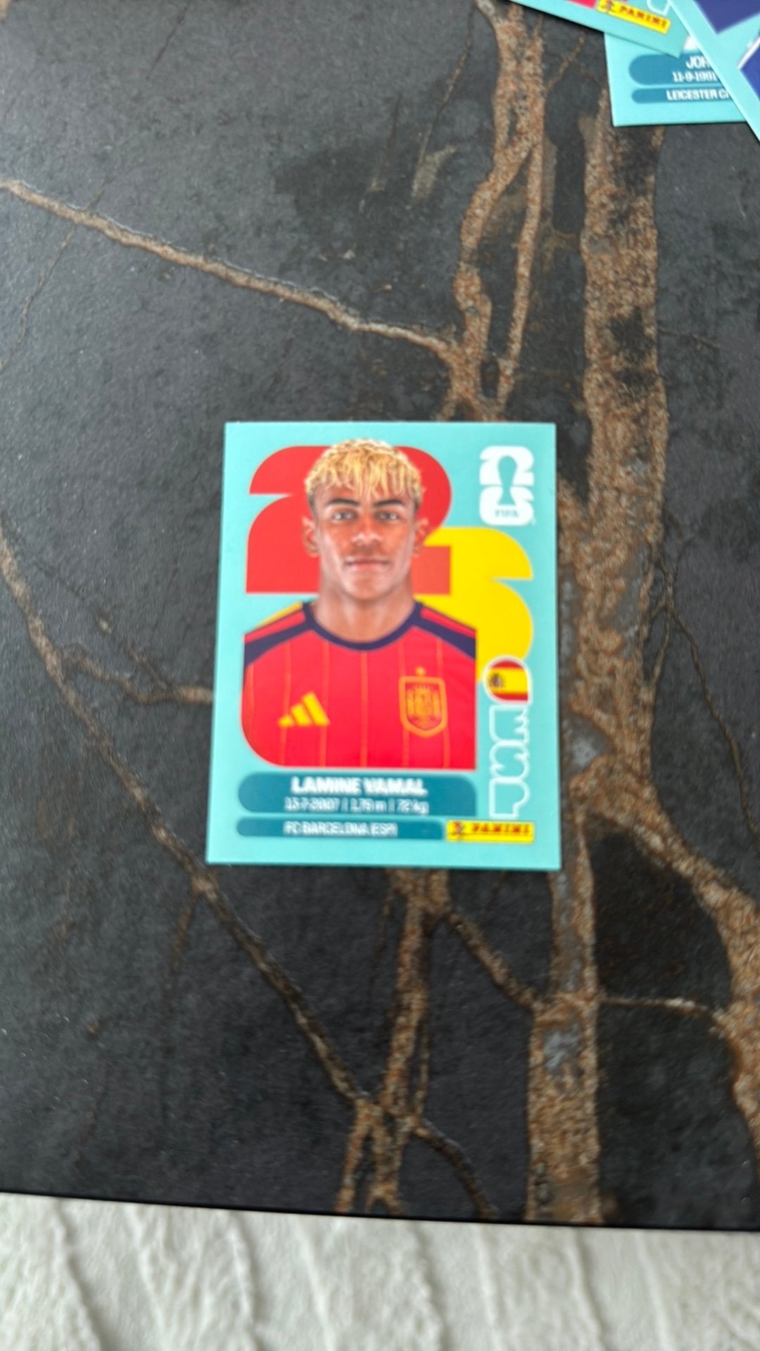 Lamine yamal Panini, Ophalen of Verzenden, Zo goed als nieuw, Overige typen