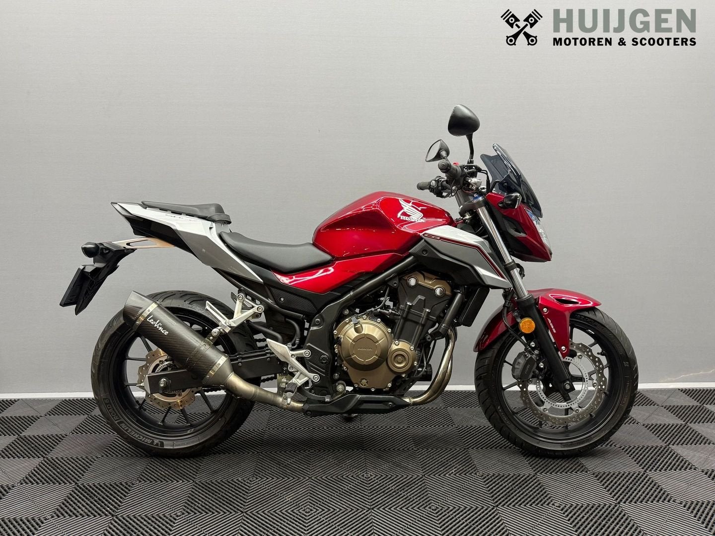 HONDA CB 500 F ABS 35kw sportdemper (bj 2020), Motoren, Motoren | Honda, Bedrijf, Naked bike, 12 t/m 35 kW, 2 cilinders, Minimaal motorrijbewijs A2