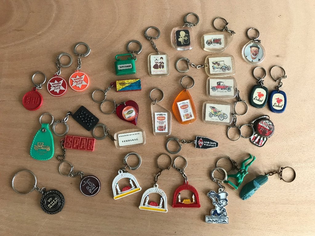 Vintage Diverse Sleutelhangers 1,00 STUK, Verzamelen, Sleutelhangers, Ophalen of Verzenden, Gebruikt, Merk