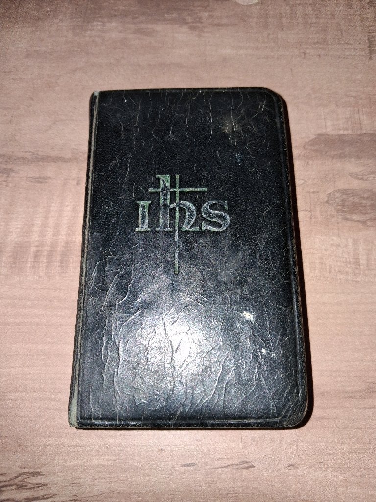 Antiek katholiek gebedenboek in echt leer – 1939, Ophalen of Verzenden