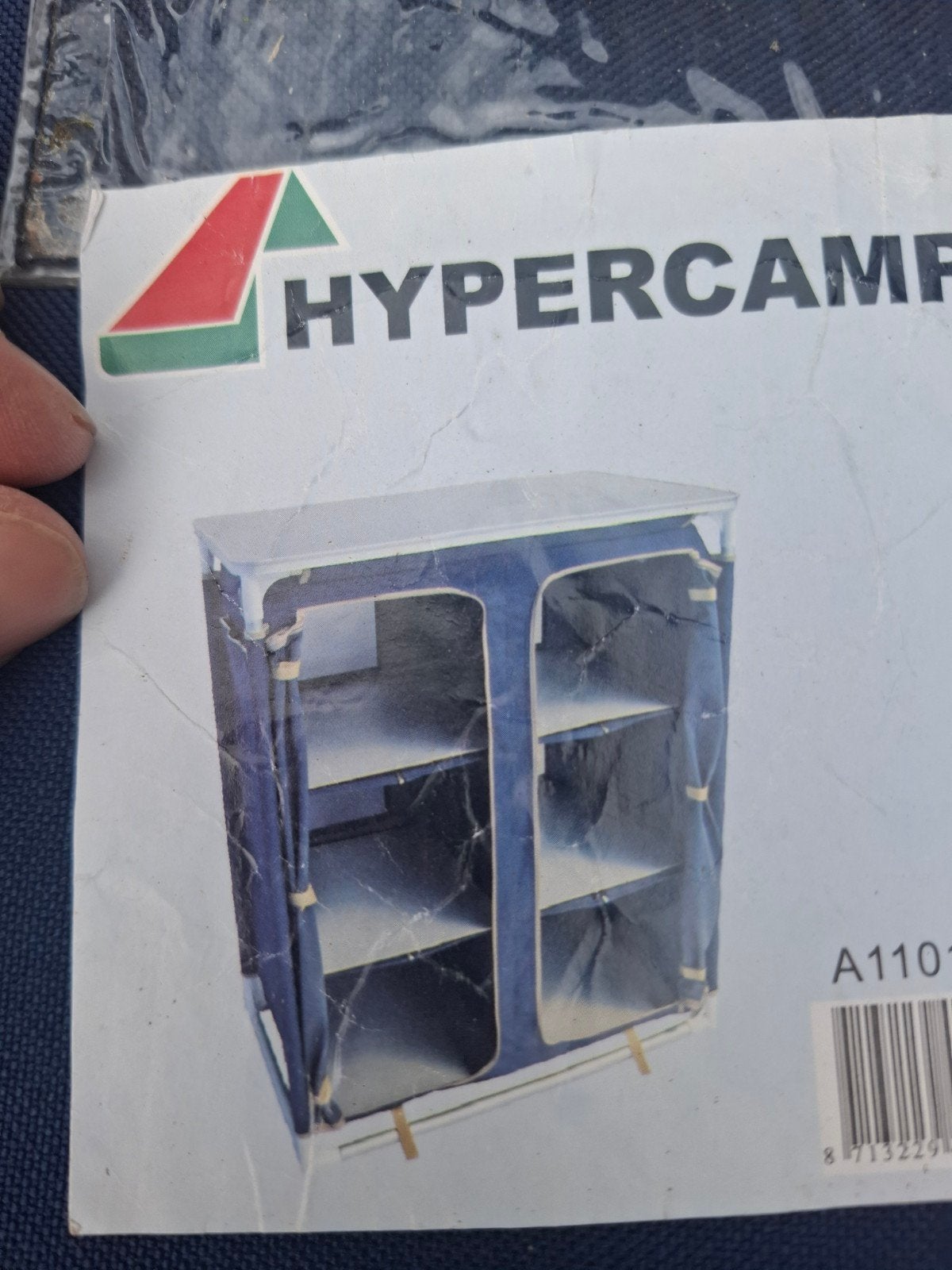 Hypercamp campingkastje 84x50x104 cm, Ophalen of Verzenden, Gebruikt