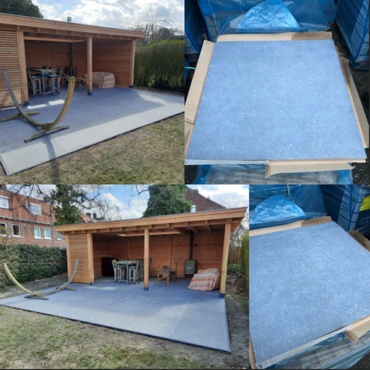 8 kleuren keramische terrastegels 100x100x2 actie, Tuin en Terras, Keramiek, Nieuw, Ophalen of Verzenden, 10 m² of meer
