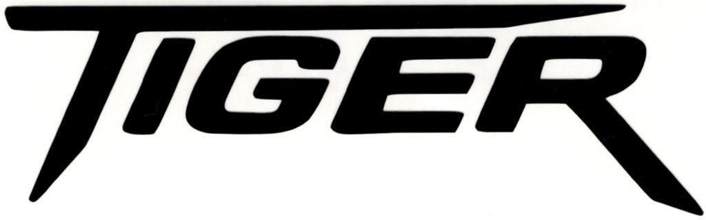 Triumph Tiger sticker #1, Verzenden